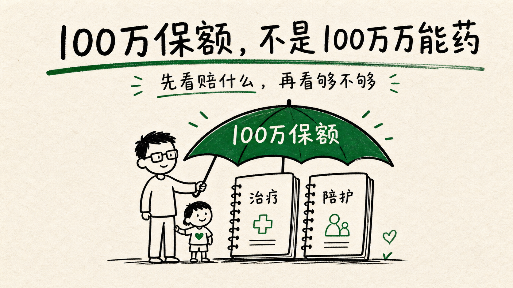 少儿百万重疾险靠谱吗：100万保额不是100万万能药