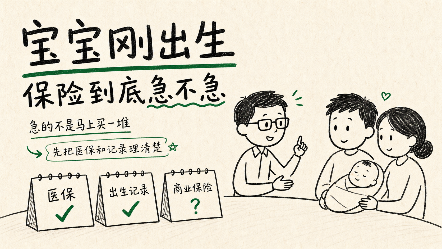 宝宝刚出生，保险到底急不急
