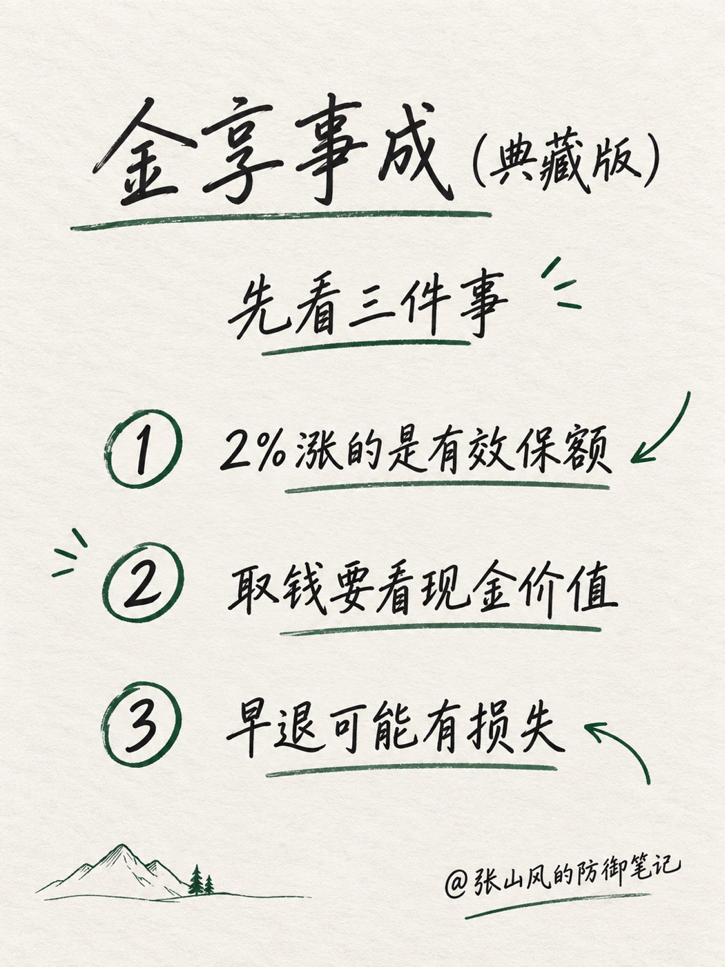 金享事成典藏版先看有效保额现金价值和早退损失