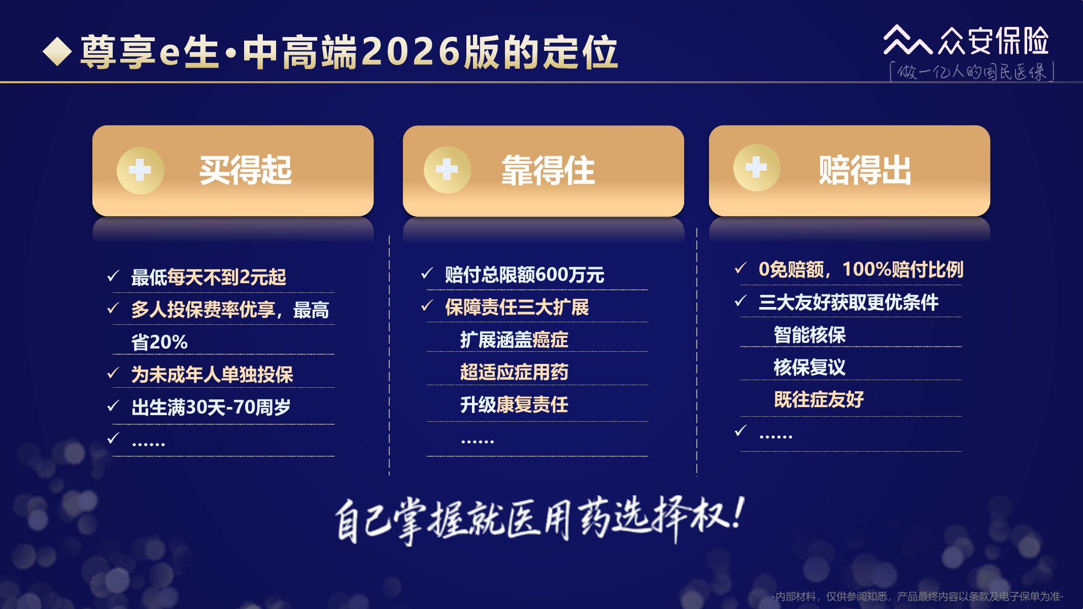 尊享e生中高端医疗保险2026版培训材料第8页