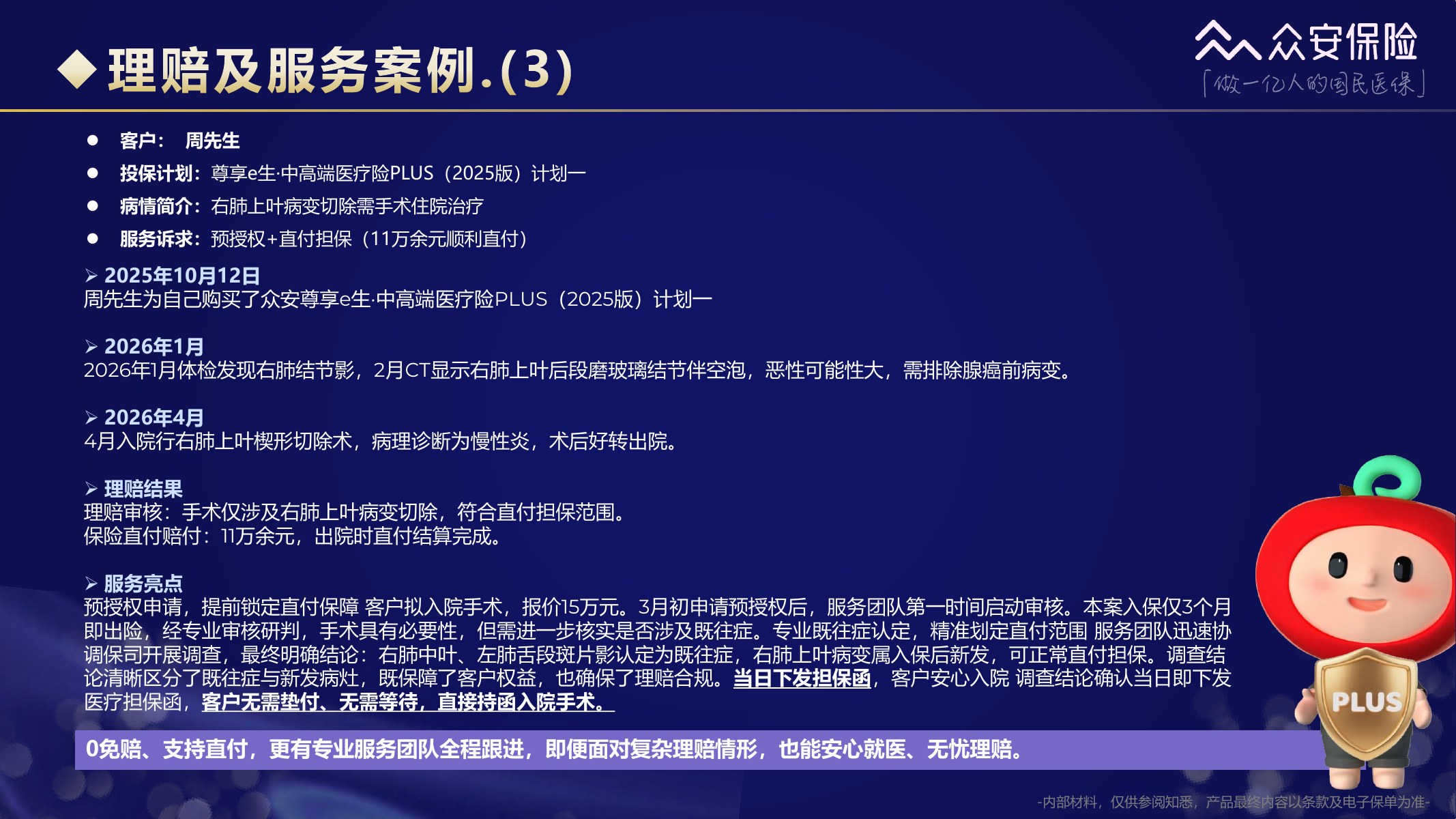 尊享e生中高端医疗保险2026版培训材料第64页
