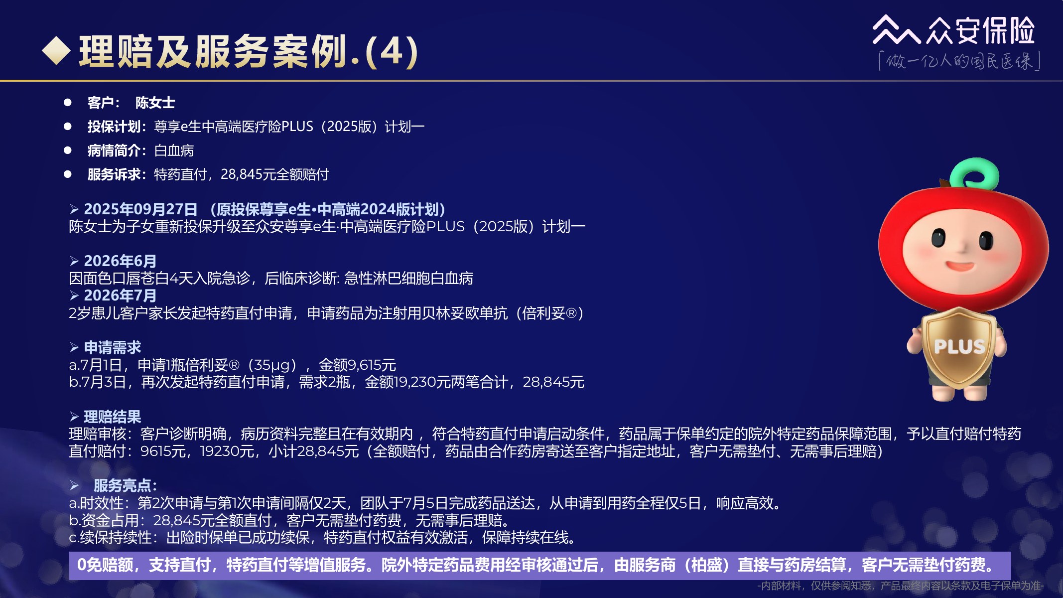 尊享e生中高端医疗保险2026版培训材料第65页